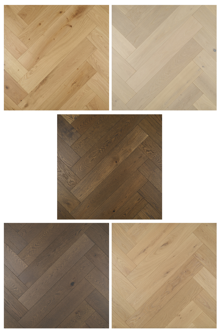 ODO Wild Oak Herringbone Collection - Engineered Timber Floorboards ...