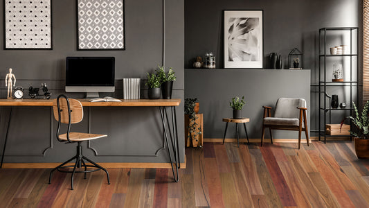 Home Office - SPOTTED GUM RUSTIC