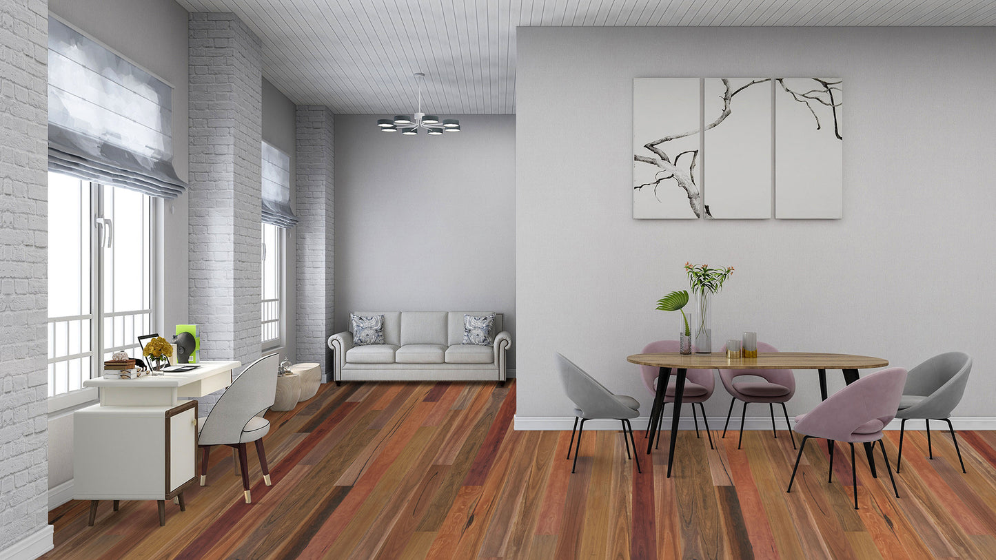 Family Area - SPOTTED GUM RUSTIC